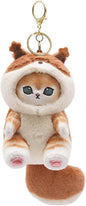 Cute cat keychain 5" plush backpack accessories bag pendant cute keychain gift