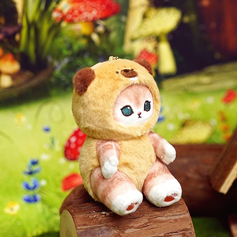 Cute cat keychain 5" plush backpack accessories bag pendant cute keychain gift