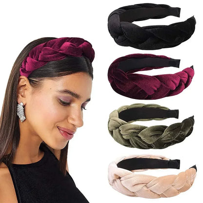 Headbands Women Hair Head Bands，Headwear, suitable for both girls and ladies 4pcs