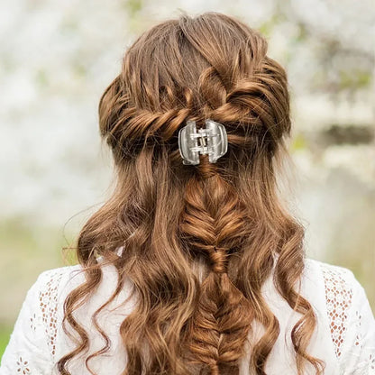 12 Pcs Hair Claw Clips, 1.3 Inch Medium Hair Clips No-Slip Grip Jaw Clips Claw Clips for Women and Girls