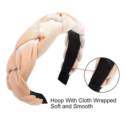 Headbands Women Hair Head Bands，Headwear, suitable for both girls and ladies 4pcs