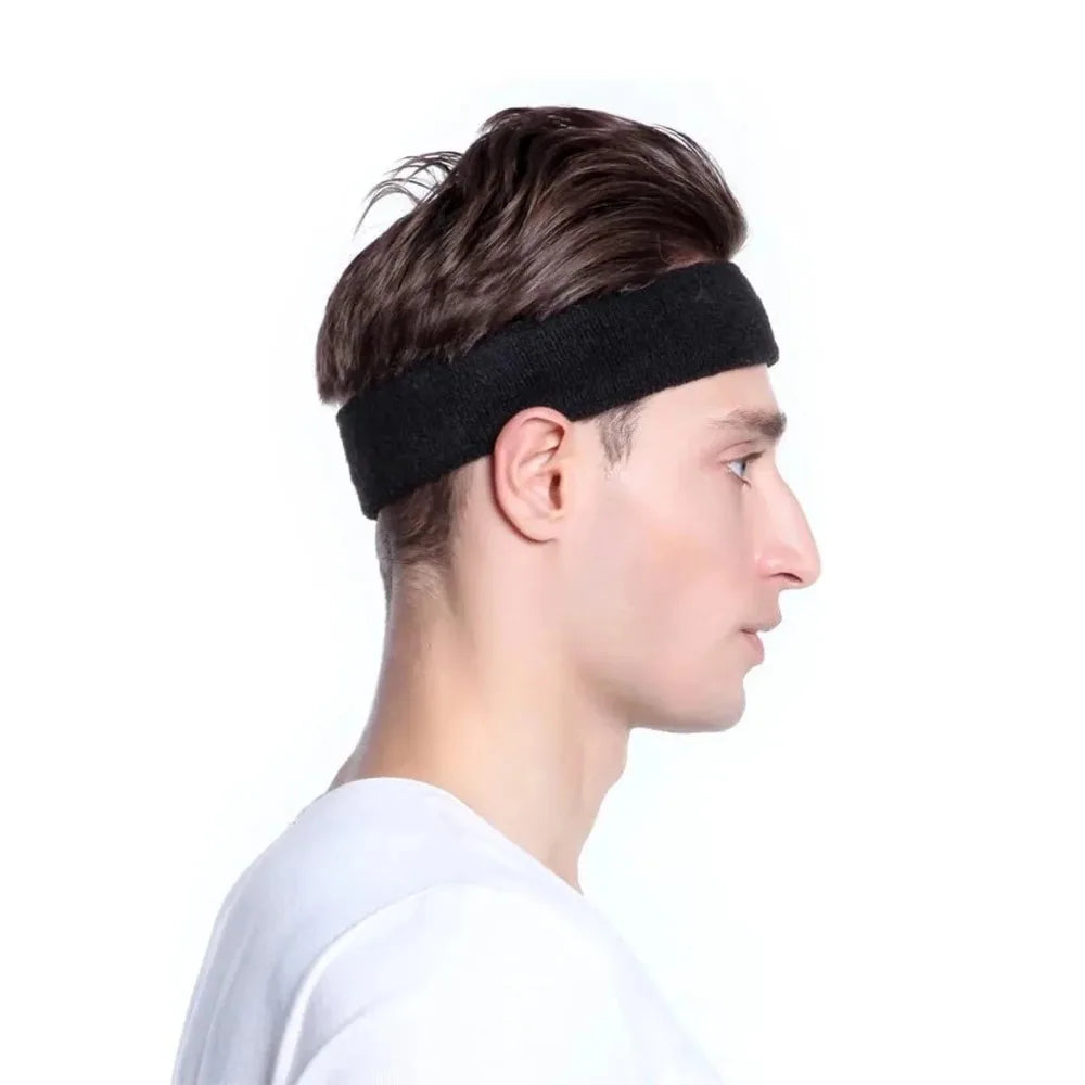 3pcs Sweatproof Sports Headbands for Men and Women