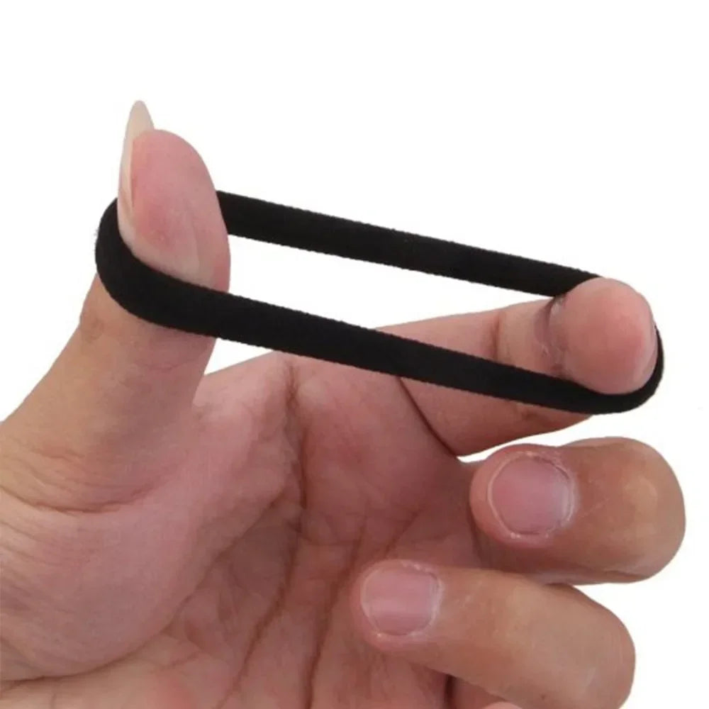 Hair Bands Hair ties for Thick Hair 100PC Seamless Cotton Simply Ponytail Holders Headband Scrunchies Hair Accessories No Crease